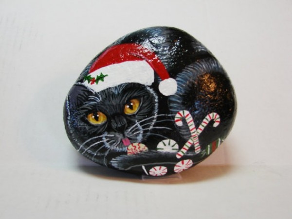 kočka kresba dekorace nápady vánoční vánoční řemesla