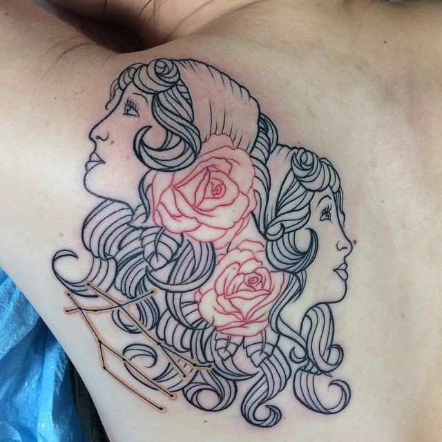 111 Dvynių tatuiruotės - raskite tinkamiausią!
