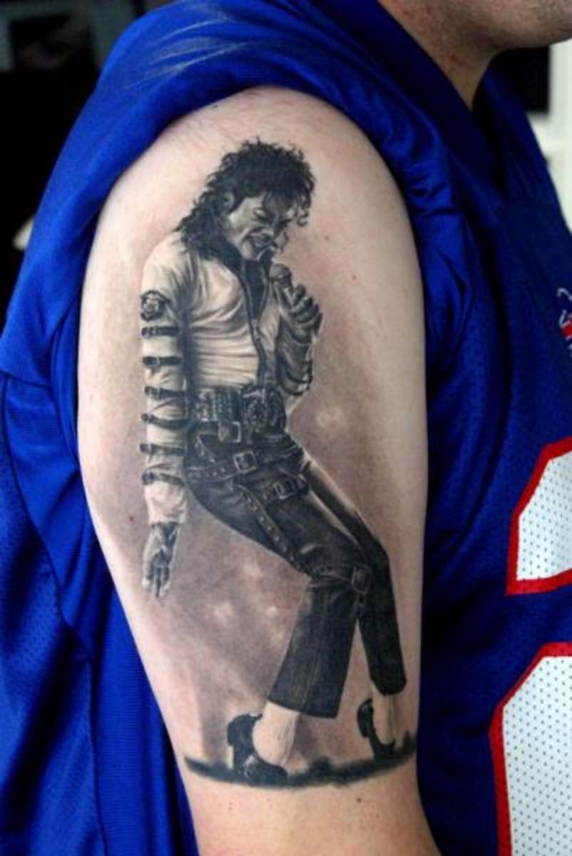 tattoo-pečių-realistinis-michael-jackson