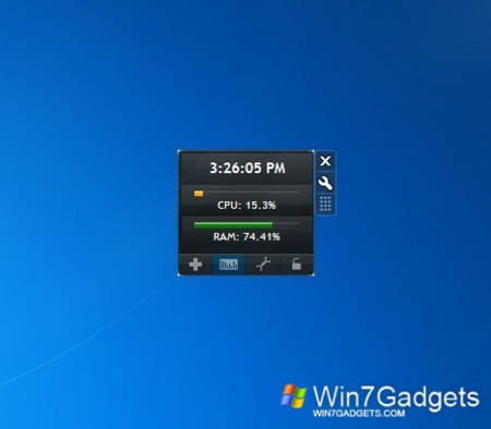 gadget windows gadget σύστημα παρακολούθησης συστήματος