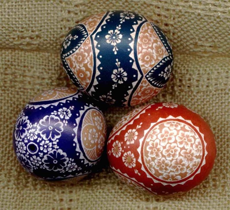 DIY nápady srbské velikonoční vajíčka
