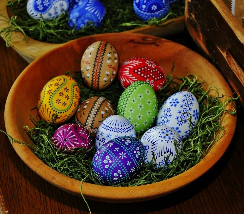 původně navržená srbská velikonoční vajíčka