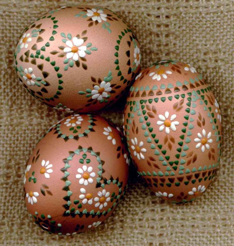 Sorbínské nápady na zdobení velikonočních vajíček