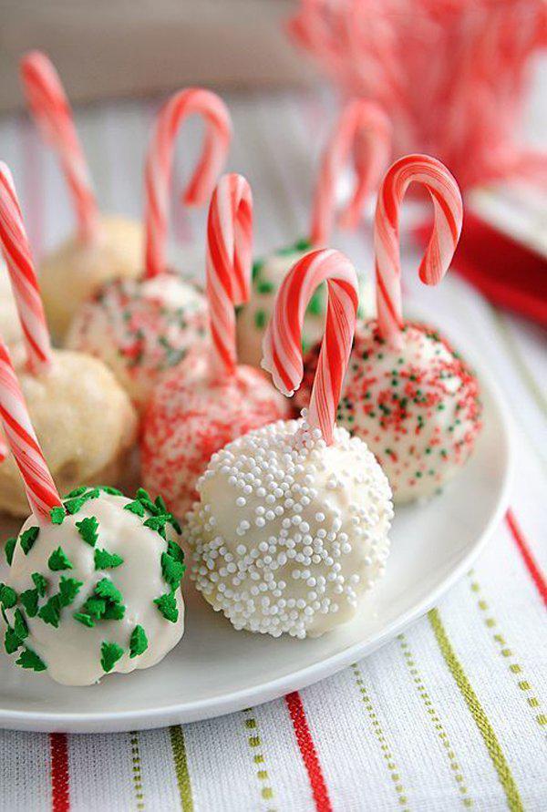 Çocuklar için Şeker Kamışı Marshmallow Pops