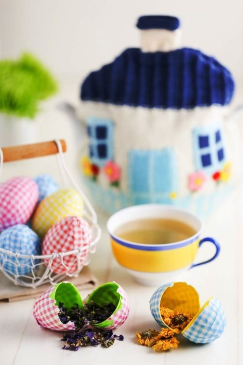 40 רעיונות מצוינים לקישוט עלוב שיק לקישוטי תה מעובדים בשקיות ביצים מפלסטיק