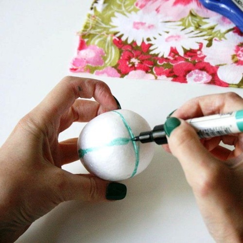 40 εξαιρετικές shabby chic ιδέες διακόσμησης για το Πάσχα σημαδέψτε τις γραμμές με ένα μαρκαδόρο