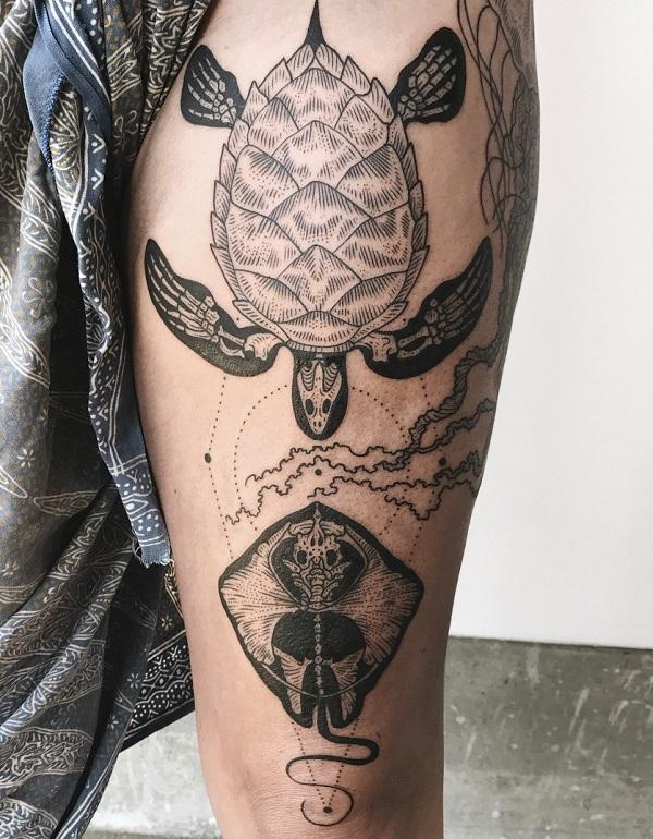 Vėžlio tatuiruotė