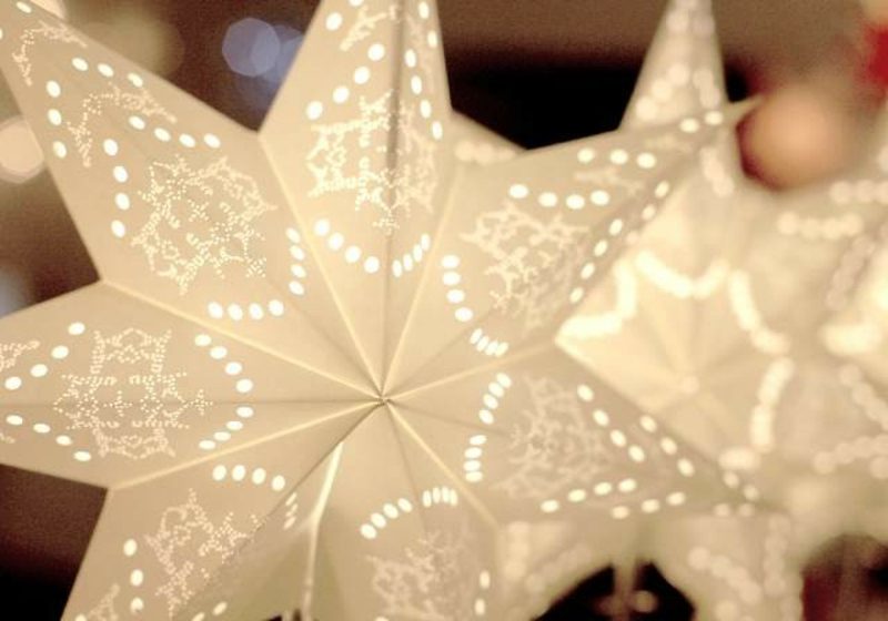 Návody na výrobu Vánoc si vyrobte papírové hvězdy sami