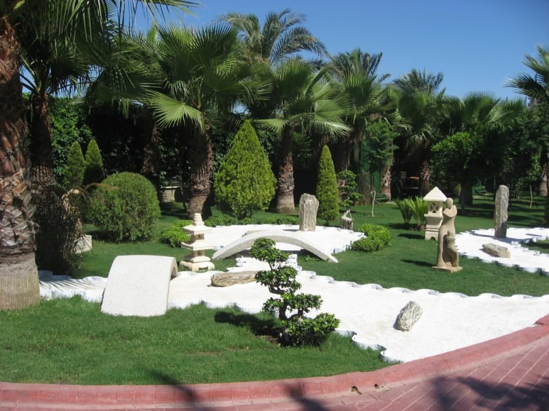 moderní zenová zahrada