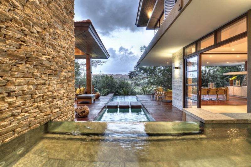 Dream houses svømmebasseng luksushus Sør -Afrika
