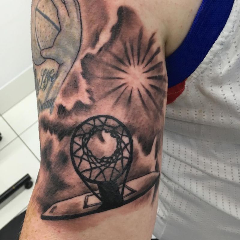 50 krepšinio tatuiruočių, kurios yra tiesiog nuostabios, jos yra „Slam Dunk“