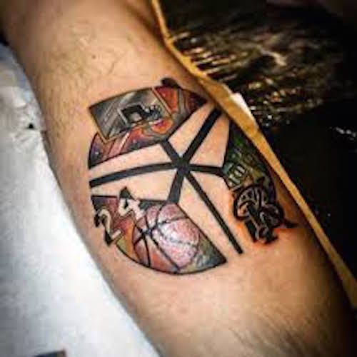 50 krepšinio tatuiruočių, kurios yra tiesiog nuostabios, jos yra „Slam Dunk“