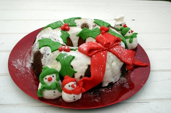 Upečte si čokoládový dort a vyrobte si vlastní jedlý vánoční věnec