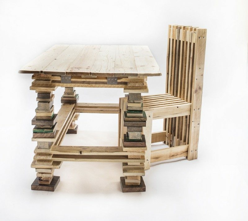 Møbler laget av euro -paller
