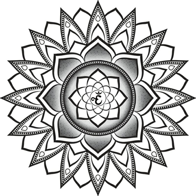 mandala mal meditasjon