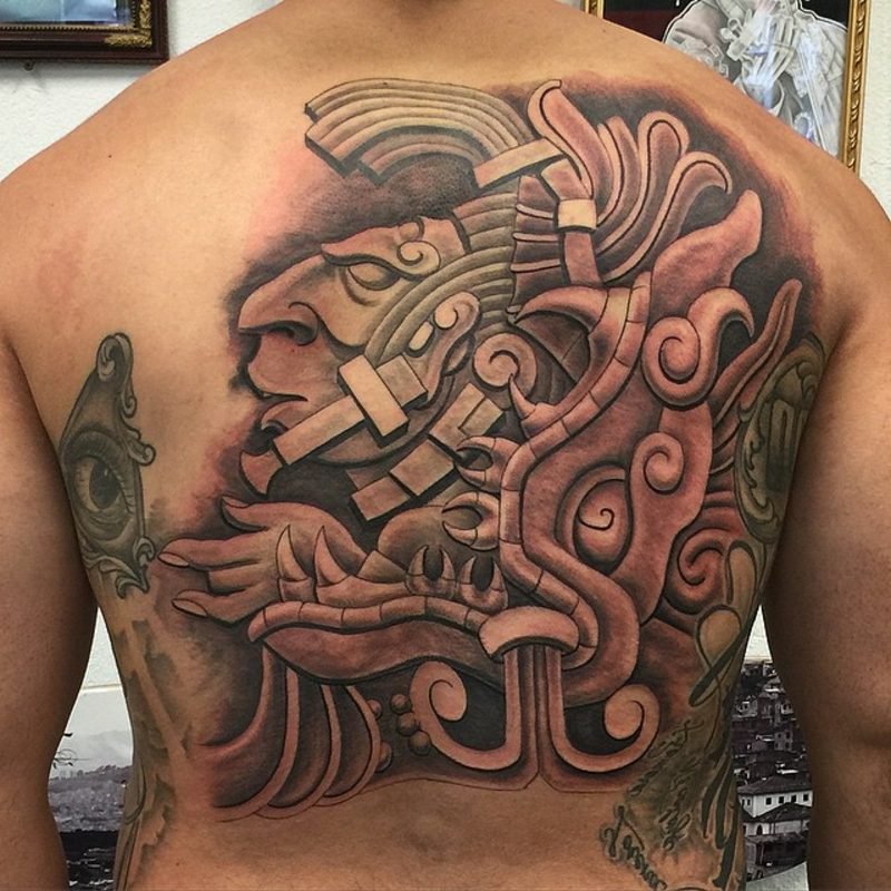 maya tatovering