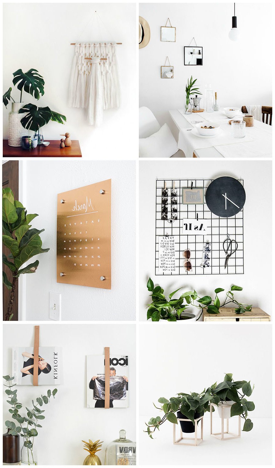 Dekorer moderne stuer - DIY minimalistiske ideer