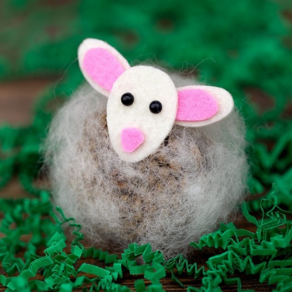 רעיונות למלאכת סתיו עם אצטרובלים כבש חמוד עשוי לבד