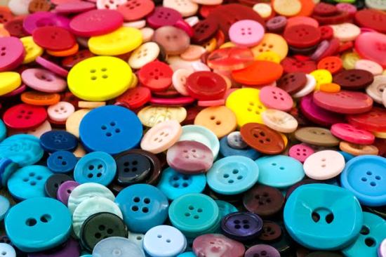 60 høstideer for håndverk med knapper fargerike knapper forskjellige