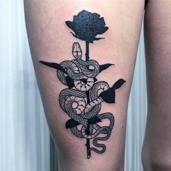 Gyvatės tatuiruotė