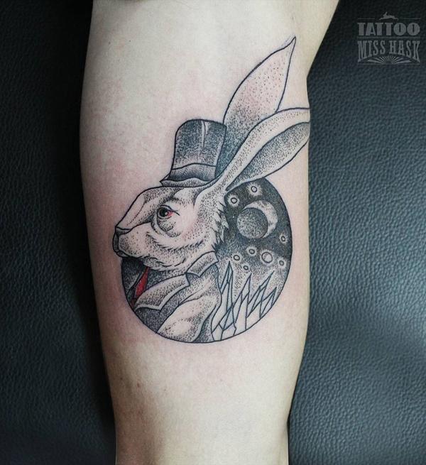 tavşan dövmesi