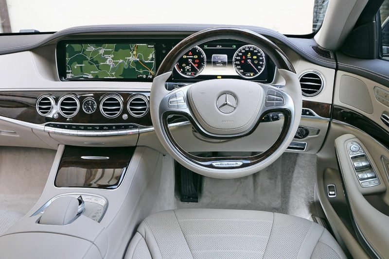 Fotografie automobilů Interiér Mercedes S 500