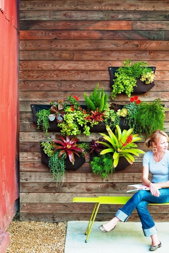 70 DIY κουτιά με λουλούδια για μπαλκόνι και κήπο τοίχου από τσάντες με λουλούδια