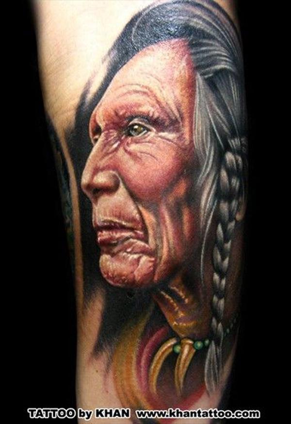 Amerikos indėnų tatuiruotė-14