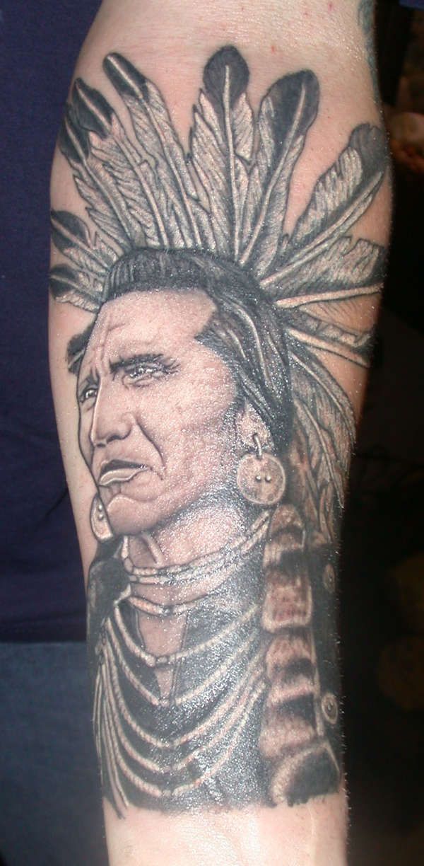 Indėnų tatuiruotė-23