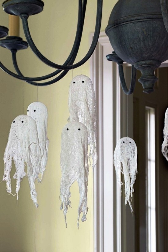 Ideer for å lage spøkelser som pryder halloween dekorasjonsspøkelser
