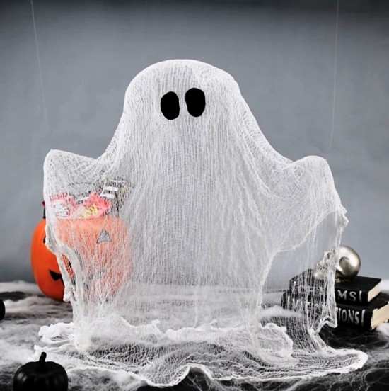 Ideer for å gjøre spøkelser skumle cheesecloth ghost