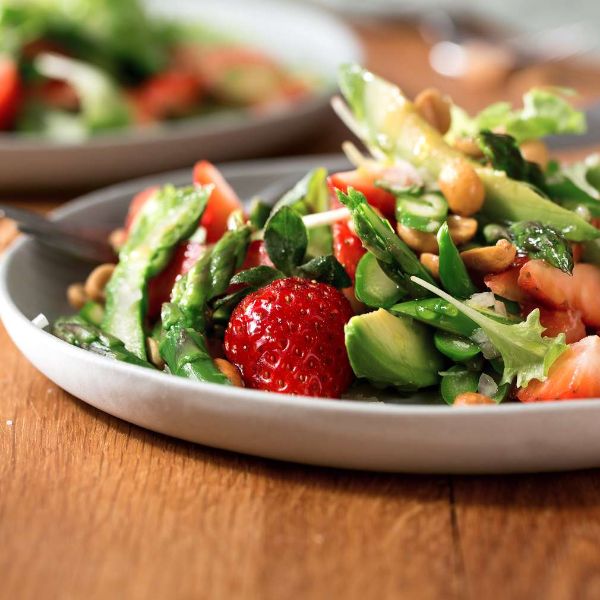 Jordbær flott salat - deilige ideer
