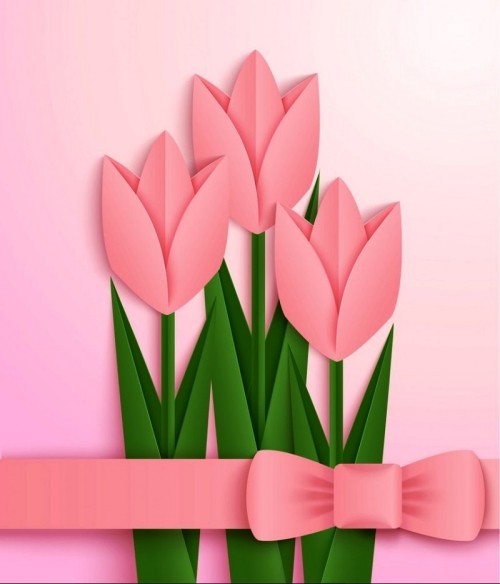 80 čerstvých jarních nápadů na pohrávání tulipánů blahopřání ke dni matek s růžovými květy
