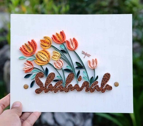 80 čerstvých jarních nápadů na šťourání tulipánů na květinový papír
