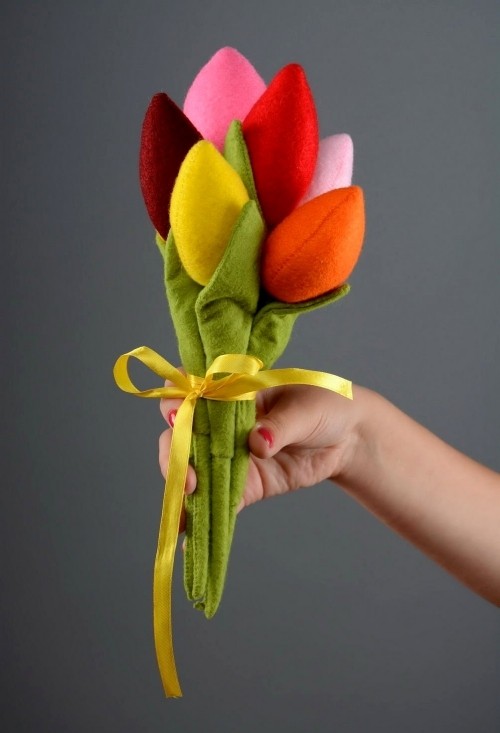 80 čerstvých, jarních nápadů na výrobu tulipánů