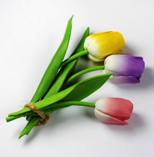 80 čerstvých jarních nápadů na výrobu tulipánů z polymerové hlíny žlutá fialová růžová