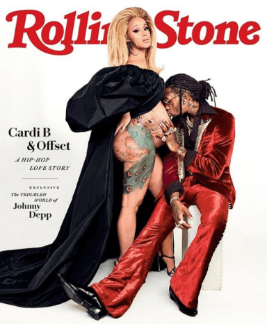 Cardi B ir jos vyras SLAYED ant Rolling Stone viršelio.