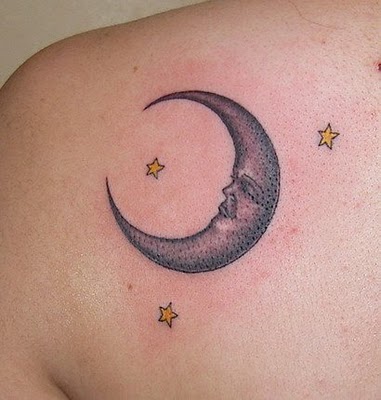 91 Mėnulio tatuiruotė iš šio pasaulio