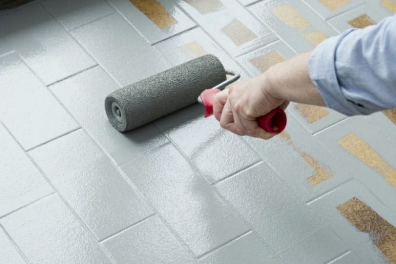 Pokyny pro malování podlahových dlaždic