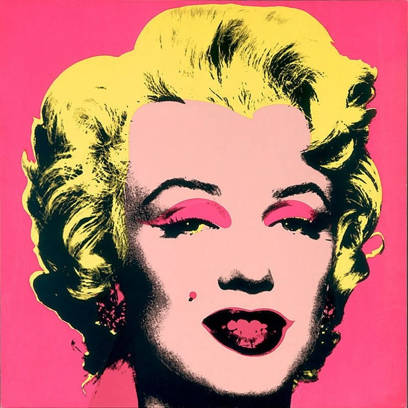 Andy Warhol pracuje: Portrét Marilyn Monroe