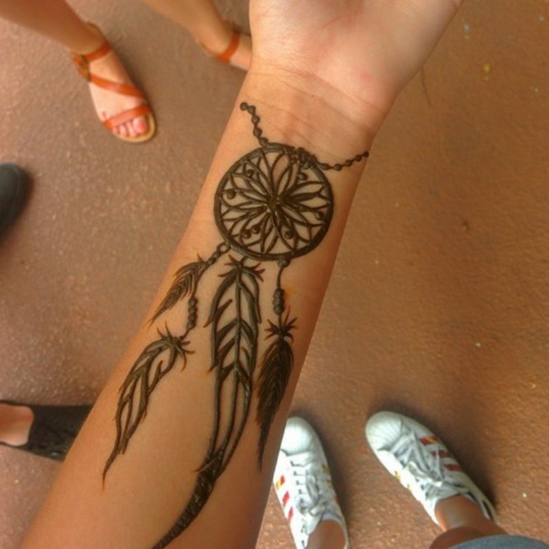 Armbånd-tatovering-henna-tatovering-drømmefanger