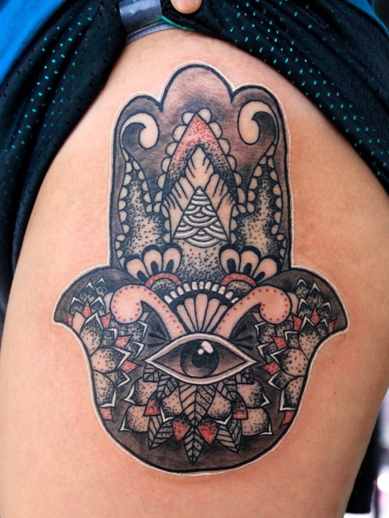 øye tatovering beskyttelse talisman