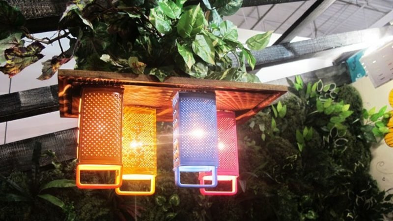 Lampové struhadla si sami vyrobíte neobvyklé zahradní dekorace