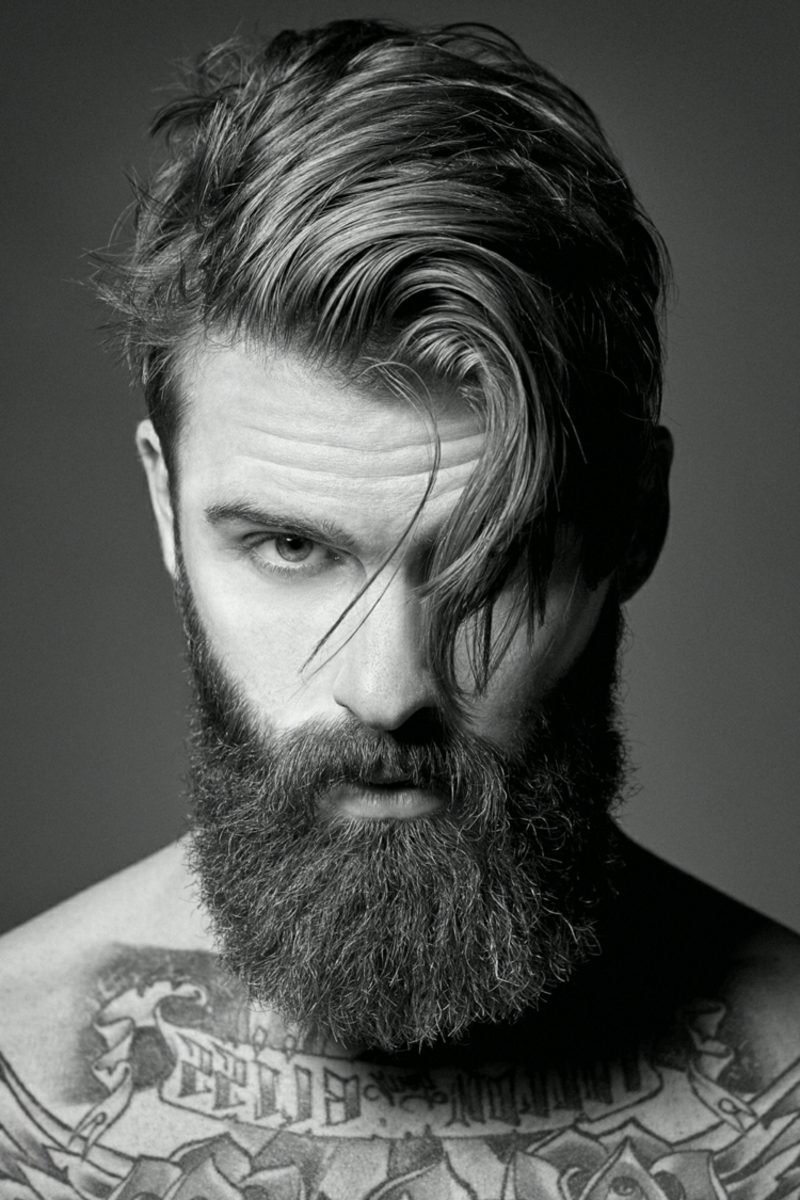 Skjegg frisyrer hipster skjegg moderne hårklipp