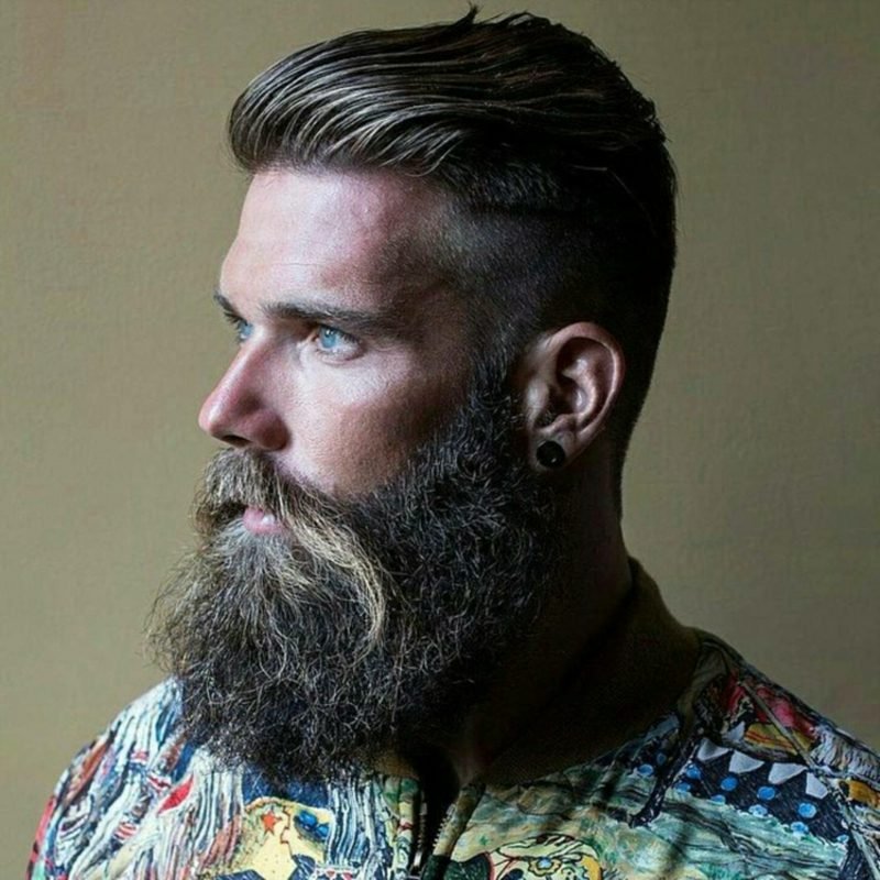 Skjegg frisyrer hipster skjegg bart underskåret