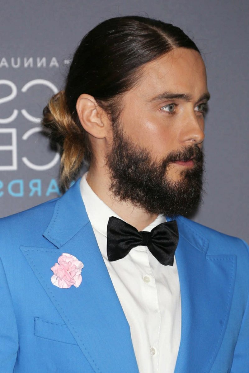 Skjeggfrisyrer hipsterskjegg Jared Leto