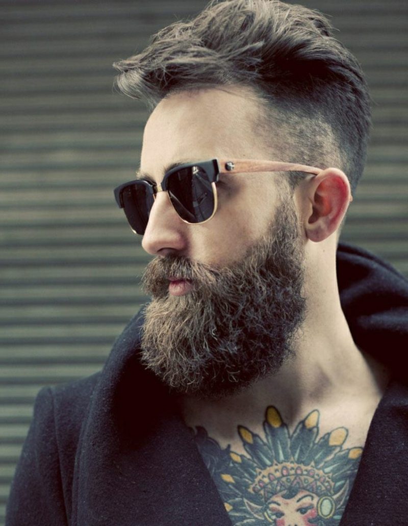 Beard Hairstyles Hipster Beard Tattoos Solbriller