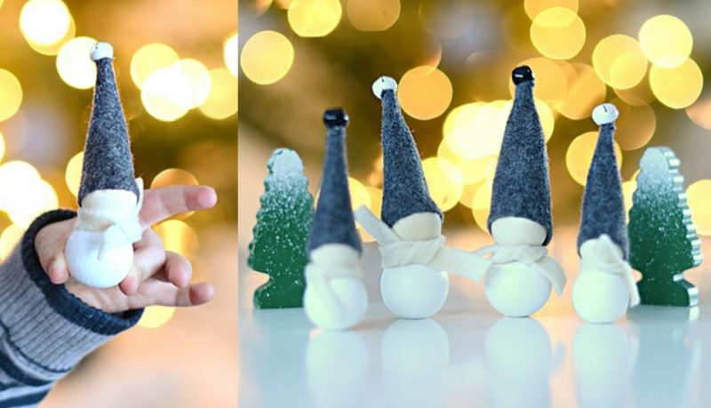 Håndverk til jul med barn kreative ideer med treperler