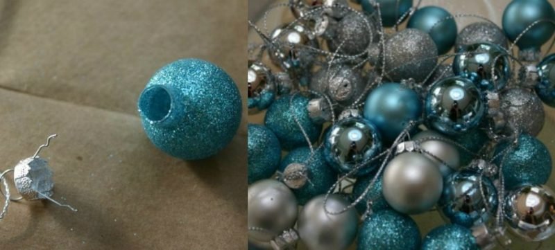 מלאכת יד לזר ההופעה לחג המולד עשוי כדורים