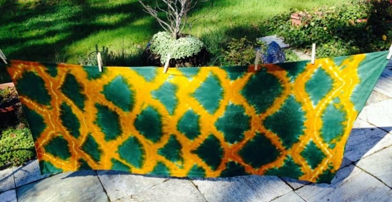 Μοτίβο κλίμακας τεχνικής Batik